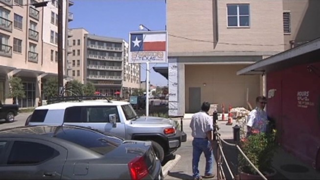 The West Seventh area of Fort Worth is just a busy as ever.