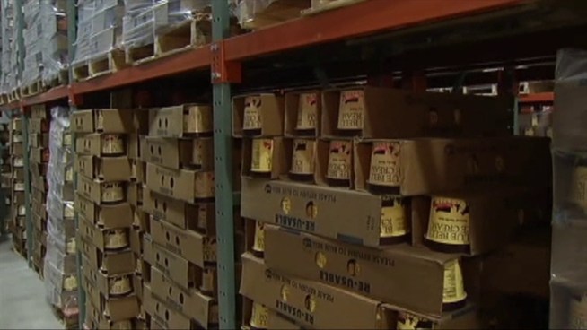 Samantha Davies goes inside Blue Bell's new Fort Worth distribution center -- and it's sub-zero freezer.