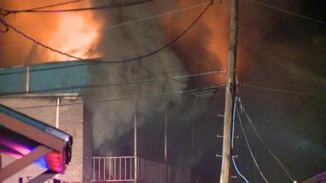 Fire displaces 3 dozen people in Garland.