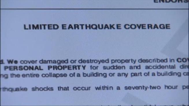Much like hail or flood insurance, agents can write insurance policies to cover quake damage.