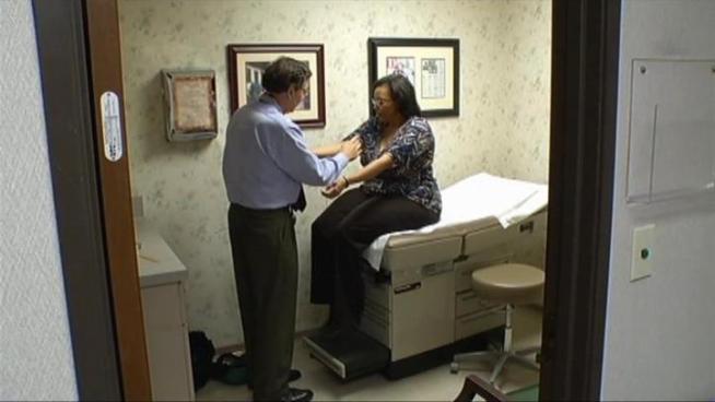 Doctors are seeing more people over 40 with strep than they normally do.
