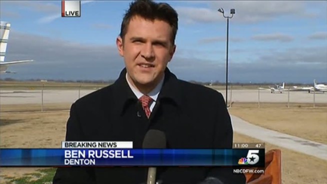 One person was killed and two injured when a plane crashed in Denton early Tuesday morning.