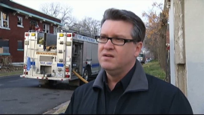 A Fort Worth landmark went up in flames Tuesday morning and now investigators are trying to figure out why.