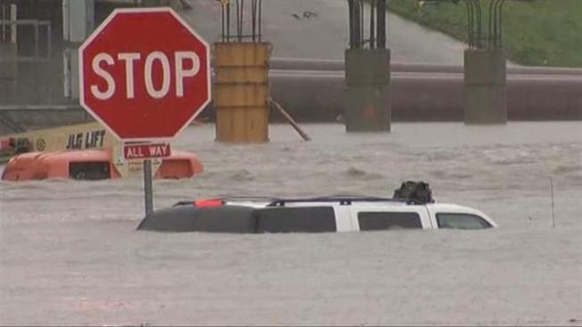 Heavy rains posed a problem for drivers across North Texas Wednesday.