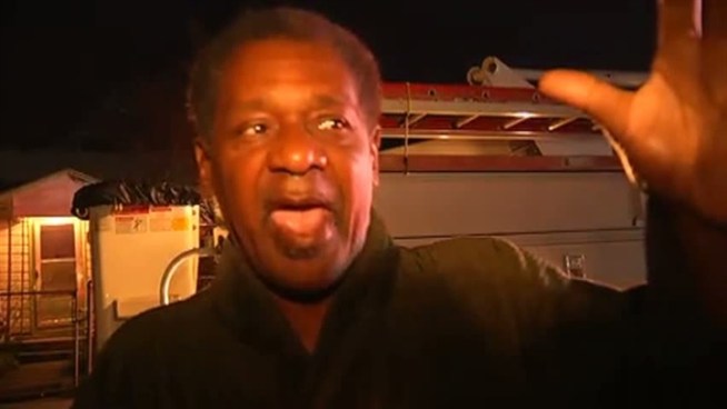 Ronnie Roberson says a heater is to blame for a fire that destroyed most of his home Wednesday morning.