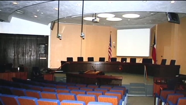 Grand Prairie invests $2 million to gut out its outdated city council chambers. The new state of the art room will open this July.