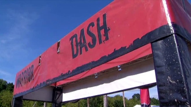 The first wave of about 13,000 Warrior Dash competitors will take off Saturday morning.