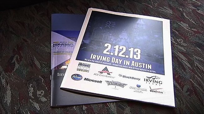 A large group from Irving, including the city manager and mayor will spend the day in Austin addressing their top priorities for the city with state leaders.