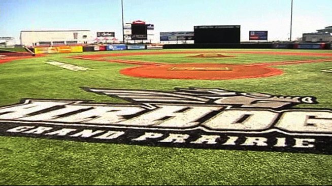 QuikTrip Park, home of the Grand Prairie AirHogs baseball team, now features weather-resistant turf.