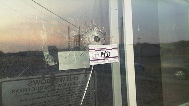 A 14-year-old girl was shot in the stomach after bullets flew into a south Oak Cliff home.