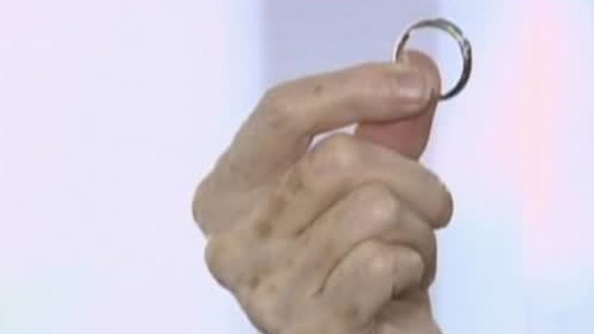 After weeks of searching, a wedding band found in a used car is back with its rightful owner.