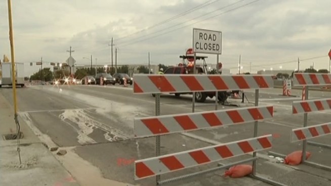 There's a new trouble spot for North Texans at US 75 and I-635 as work continues on the massive LBJ Freeway project.