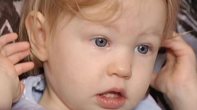 Toddler infected with West Nile virus showed no symptoms.