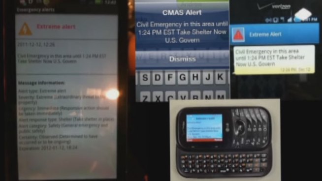 A new system that automatically sends cellphone users messages about storms, terror alerts and other threats does not reach many North Texas cellphones.
