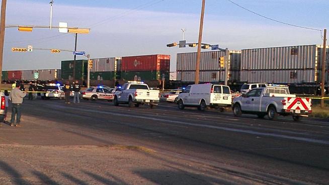 Four US military veterans died when train struck parade float. 16 others injured. NTSB said the truck driver pulling the float had warning.