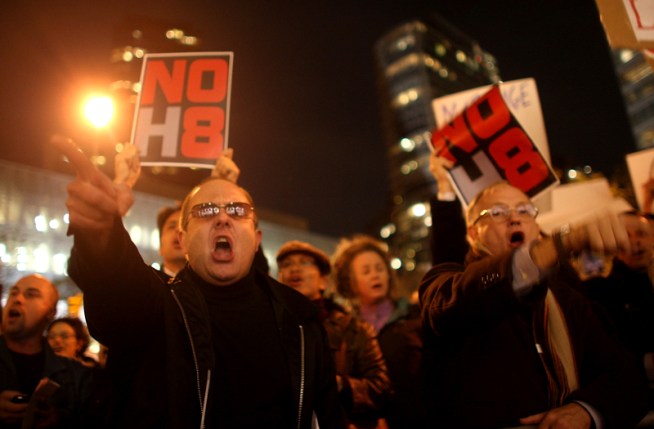 Prop. 8 Protests to Picket City Hall, First Baptist Church