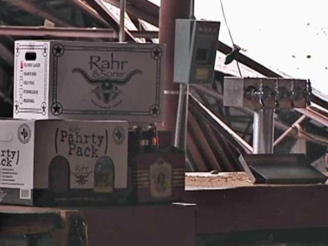 Part of the roof at Rahr & Sons Brewing Co. collapsed under heavy snow.