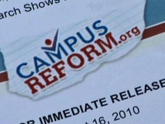 CampusReform.org, a conservative watchdog group, claims 