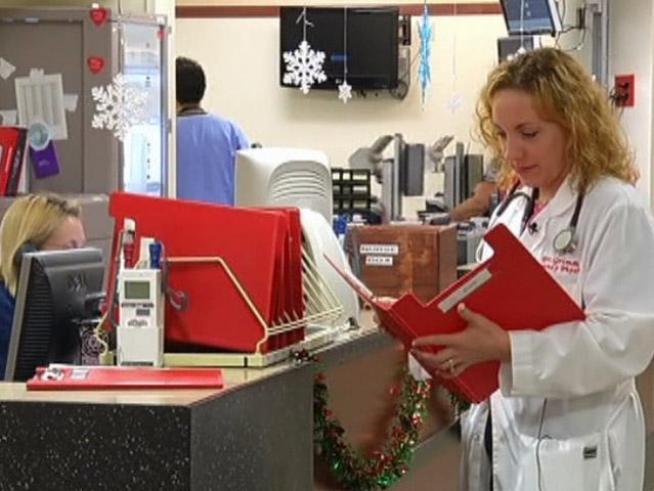 200,000 people a year go to the hospital for food allergies, and one doctor says cases spike during the holidays.