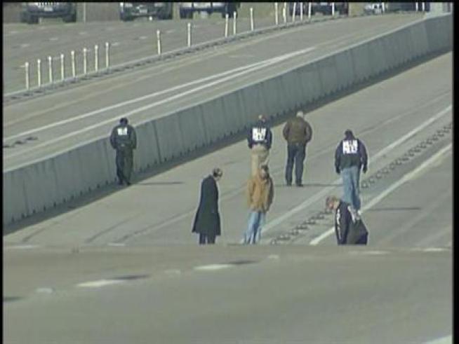 Police shutdown LBJ freeway to investigate a series of shootings Monday night.