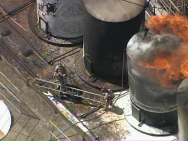 Fire crews called to natural gas explosion in Wise County.