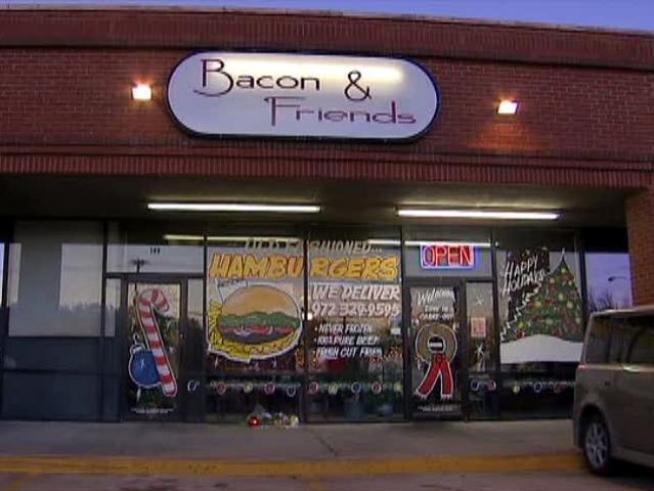 Dozens of customers are volunteering their time to take orders, flip burgers and wait tables to keep Bacon and Friends.