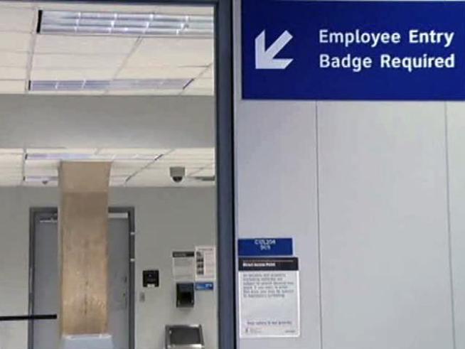 Some say a security violation at the airport demonstrates a weak point at its employee entrances.
