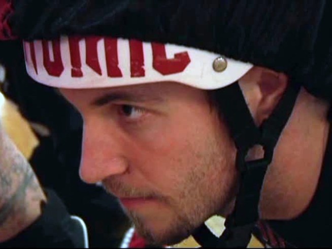Men are getting in on the roller derby craze.