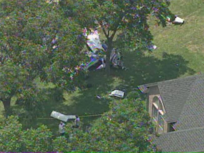 One killed, one injured in crash.