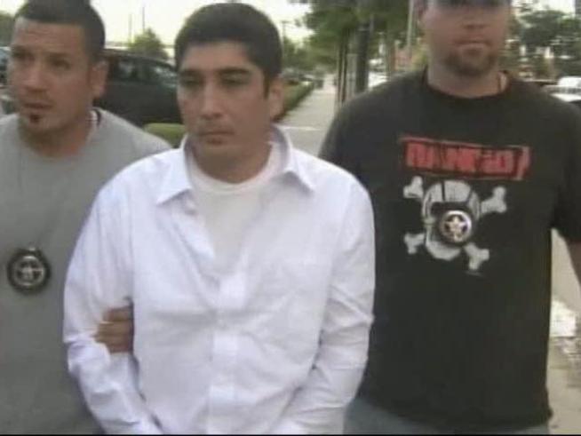 A 20-year-old who read about his abduction in a newspaper story last month convinces his father to turn himself in.