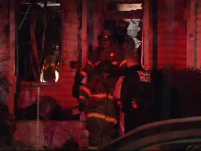A man is found dead after an early morning fire in <a title=