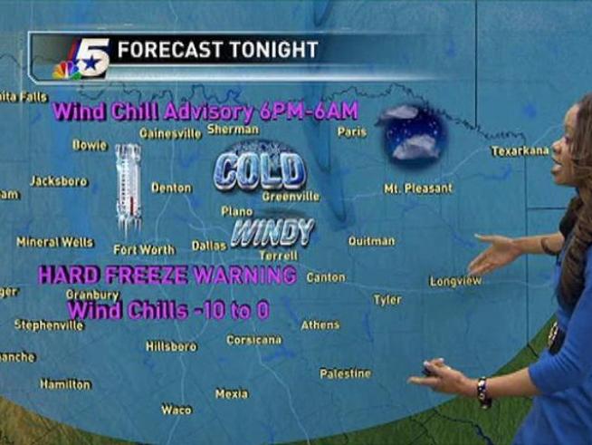 NBCDFW Meteorologist Remeisha Shade updates the afternoon video forecast for February 1, 2011.