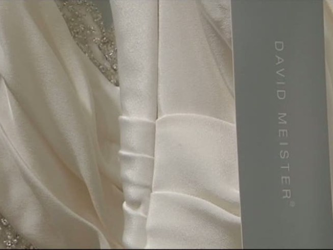 Designer David Meister has launched a bridal line.
