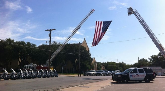Dustin Dodson, an officer with the Lancaster Police Department killed in a car crash Sunday, will be laid to rest Thursday.