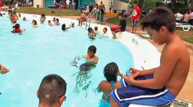 The city of Fort Worth spent money to fix-up pool for this summer only. New aquatic center will soon take its place.
