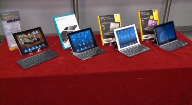 Consumer Reports tested four tablet keyboards from Targus, Logitech, and Zagg.