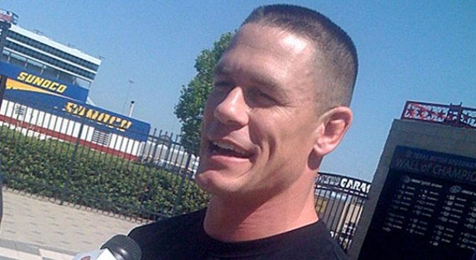 Star Sighting: John Cena at TMS