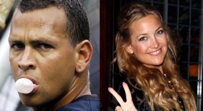 Celebrity Sighting: A-Rod and Kate Hudson