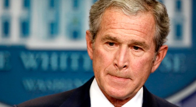 We're Tired of Former President, George W. Bush