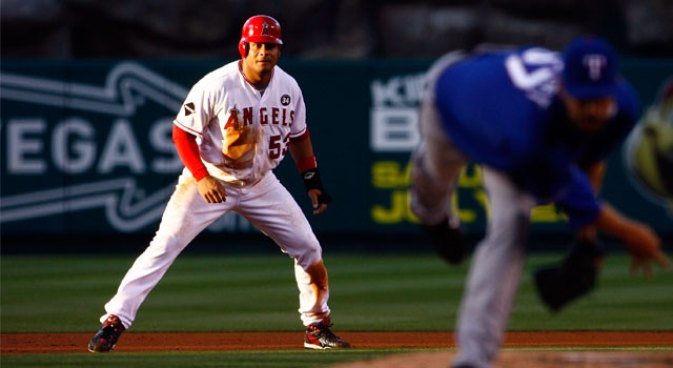 Big 5th Catapults Rangers Past Angels