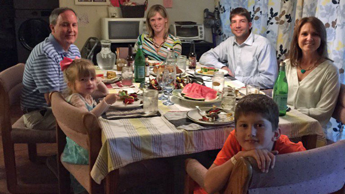 AG Paxton Has Dinner With Family of Transgender Boy