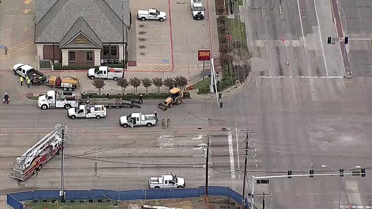 Ruptured Gas Line Closes Marsh at Belt Line