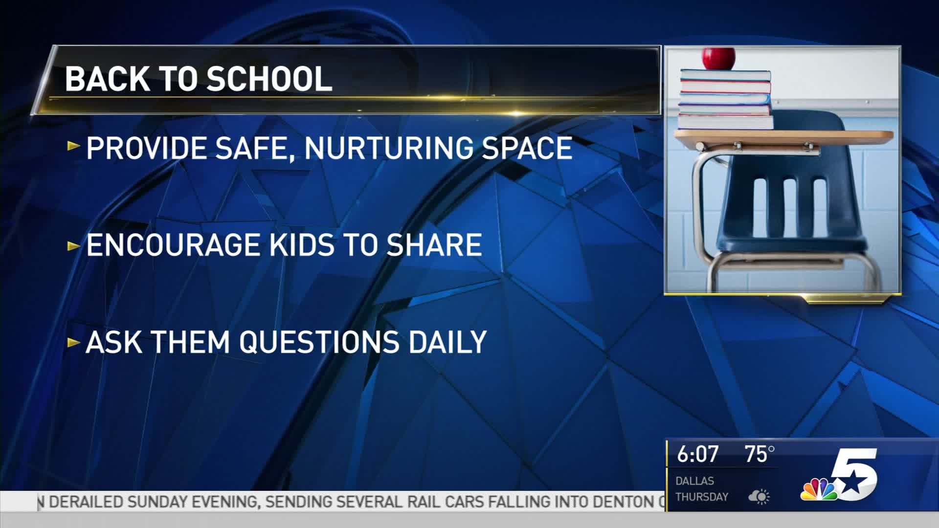 First Day Can Be Mental Strain on Kids