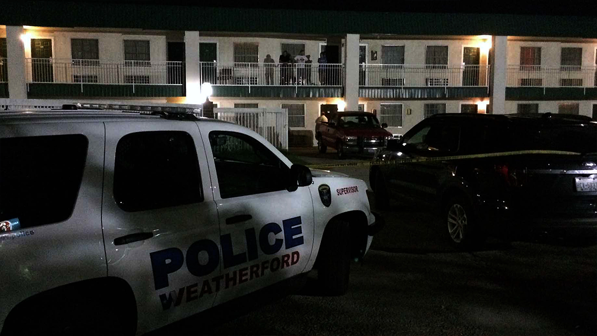 Officer Kills Knife-Wielding Man at Weatherford Motel
