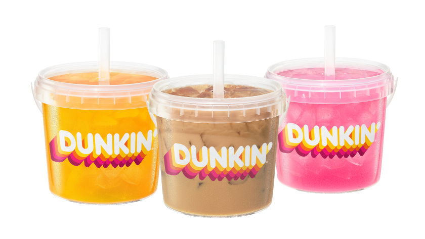 Dunkin's Beverage Buckets