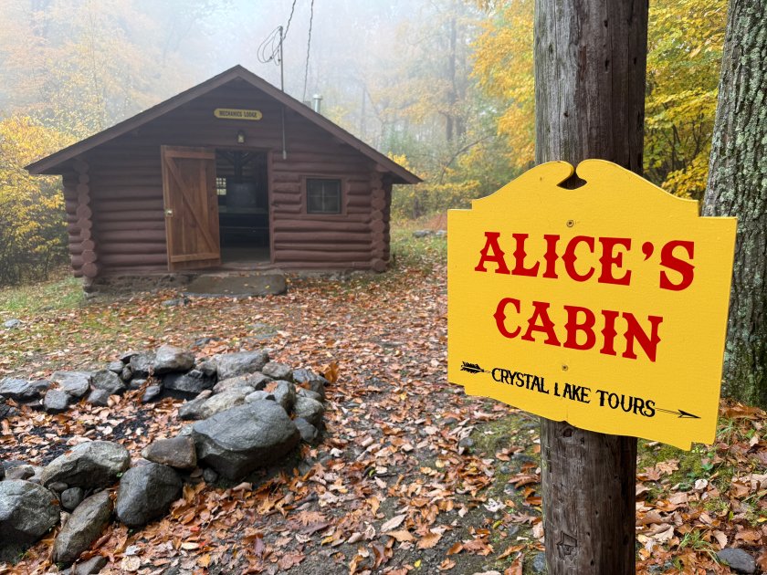 Camp Crystal Lake cabin