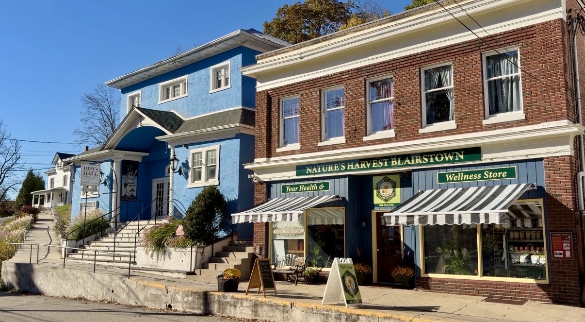 Roy's Hall and Nature's Harvest Blairstown