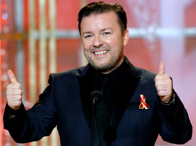 TV Gervais Golden Globes