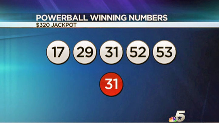 Powerball Jackpot Tantalizes At 320 Million NBC 5