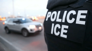 Screenshot of a U.S. immigration and Customs Enforcement video.
